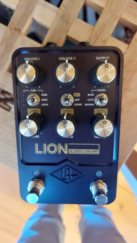 Universal Audio Lion '68 Super Lead Amp 2023 - Present - Black image 1