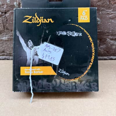 Zildjian Travis Barker 6" Dual-Sided Drum Practice Pad - Brand New image 3