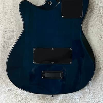 Godin Multiac Nylon Deluxe Acoustic Electric Oceanburst Guitar w/Gig Bag image 5