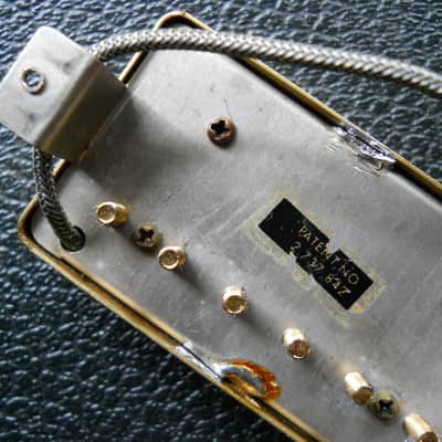 1960's Gibson T-Top Patent Number Sticker Pickup Set image 7