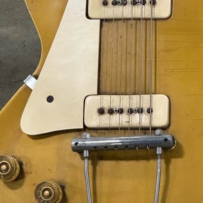 Gibson Les Paul Std. 1952 - the only All Gold Factory Left Handed 1st year Les Paul extant just 9 lbs. 3 oz. of perfection ! image 11