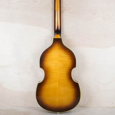 Hofner 500/1 ’61 Cavern Bass 2000 Sunburst Made in Germany Paul McCartney Style Reissue w/ Hard Case image 4