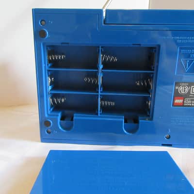 Vintage Lego Blue Brick Stereo Boombox AM / FM Radio CD Player image 2