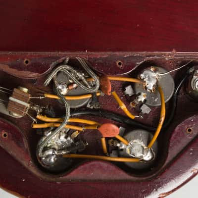Gibson  Les Paul Standard Solid Body Electric Guitar (1963), ser. #118022, original black hard shell case. image 18