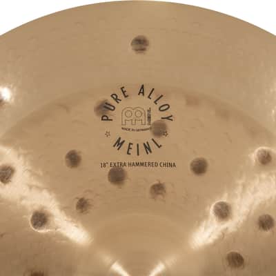 Meinl Cymbals Pure Alloy Extra Hammered China - 18" image 15