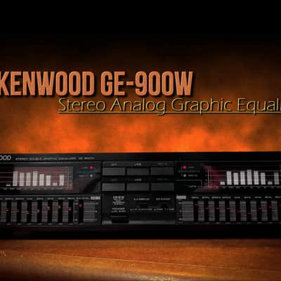Kenwood GE-900W Vintage Stereo Graphic Equalizer | Reverb