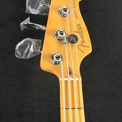 Mint Fender American Ultra II Jazz Bass Sinister Red Maple Fingerboard image 5