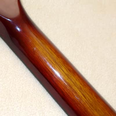 Homemade  Guitar Neck  1980 Mahogany Rosewood image 6