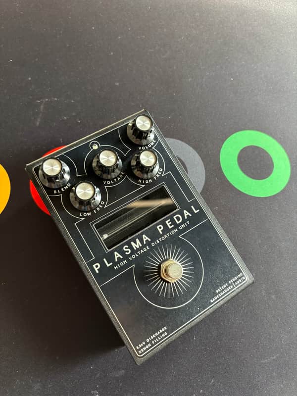 Gamechanger Audio Plasma Pedal High Voltage Distortion Unit 2010s - Black image 1