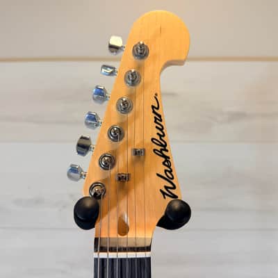 Washburn Sonamaster Deluxe HSS Electric Guitar - Sunburst Flame Maple Top - B-Stock 2022-Present image 5