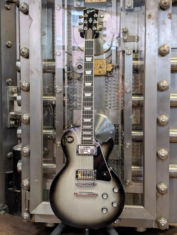 2008 Silverburst Les Paul Robot Limited Edition - Fully converted - Hand wired - De-Robotosized!