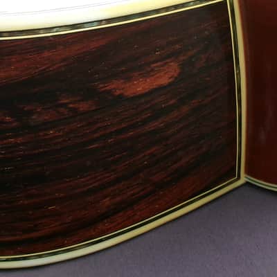 K Yairi YW-1000 Hand Crafted Jacaranda B. Rosewood, Japan Vintage 1981 with Super Low Action image 14