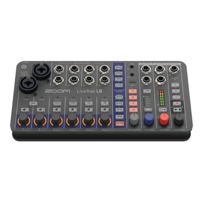 Zoom LiveTrak L6 10-Track Digital Mixer / Recorder image 2