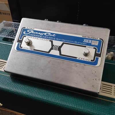 Roland AG-5 Funny Cat Harmonic Mover & Soft Distortion Sustainer Auto Wah 1970s MIJ Made in Japan Vintage Guitar Bass Effects Pedal image 1