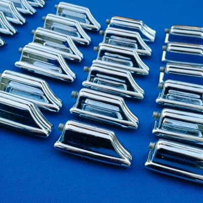 Rogers Beavertail Lugs Lot of 48 Tom Snare Bass 70s image 9