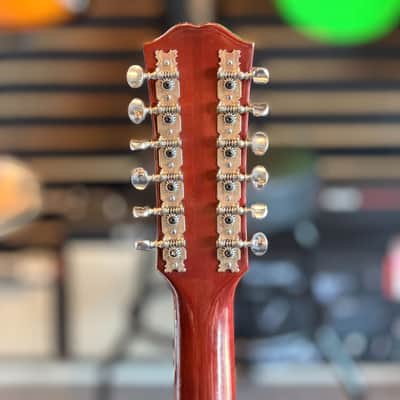 Epiphone FT-160 Texan 12-String Acoustic Guitar, Made in Japan, 2-Color Sunburst image 4