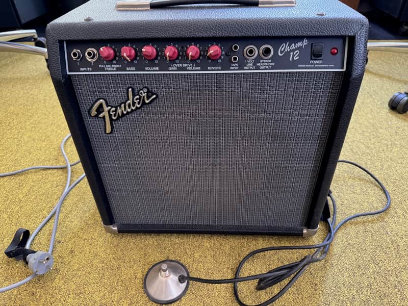 Fender Champ 12 (Red Knob) 1990 image 1