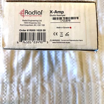 Radial X-Amp Studio Reamper 2010s - Yellow image 3