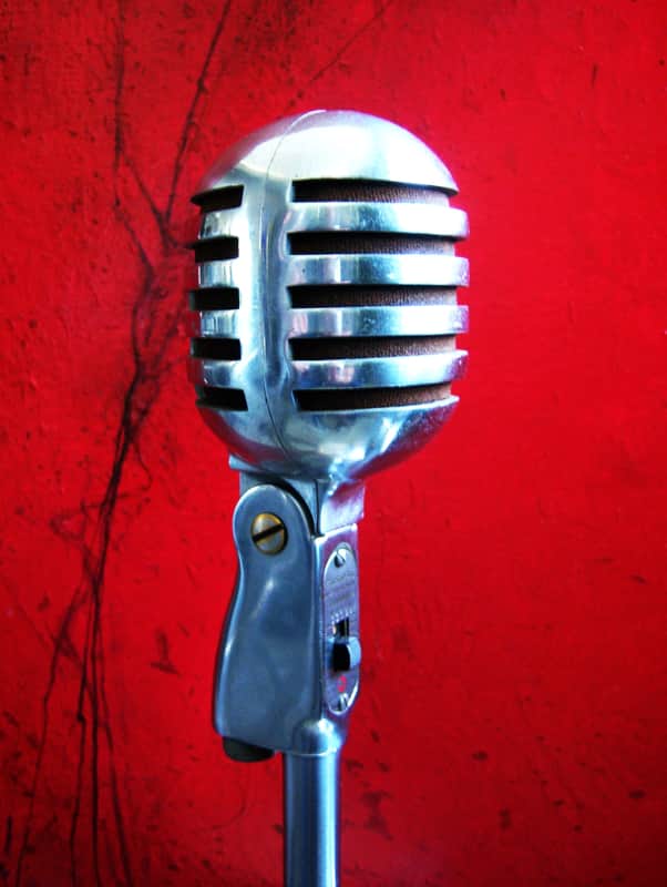 Vintage 1950's Electro Voice 950 crystal cardioid microphone w E.V