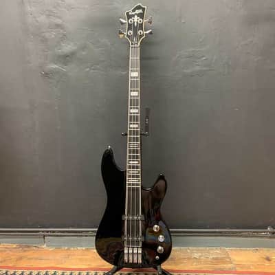 Hagstrom Super Swede Abba Rutger Gunnarsson Black Gloss Electric Bass Guitar image 3