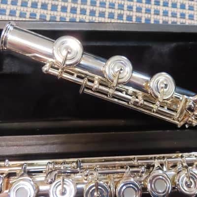 POWELL S0NARE PS 505 FLUTE -OPEN BOX + AURAMITE LIP PLATE, SIGNATURE H JOINT image 11