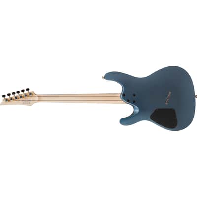 Ibanez SML721 Axe Design Lab Multi-Scale Guitar - Midnight Arctic Ocean Matte image 6