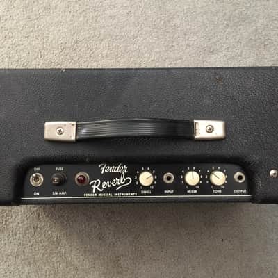 Fender Reverb Tube Type 1966 Black & White image 3