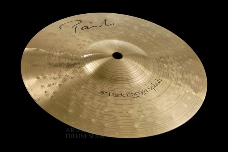 Paiste 8" Signature Dark Energy Mark I Splash Cymbal- NEW! image 1
