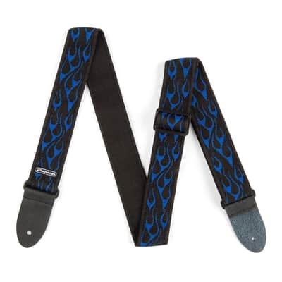 Dunlop D38-11BL Flambè Blue image 2