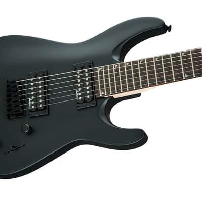 Jackson JS Series JS22-7 DKA HT Dinky Archtop with Amaranth Fretboard - Satin Black, Support An Indie Shop! We Ship Ultra Fast! image 5