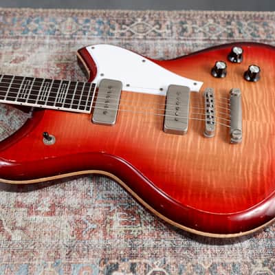 Novo Guitars Chambered Serus P2 2025 - Bonfire Burst - Ron Ellis Pickups. NEW, (Authorized Dealer) image 3