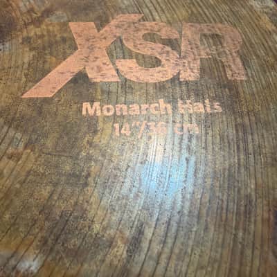 Sabian 14" XSR Monarch Hi-Hat Cymbals (Pair) 2016 - Present - Unlathed image 6