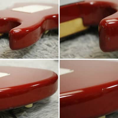 1990 made Greco GPM-1R Stratocaster type Fiesta Red finish Fujigen Made in Japan image 22