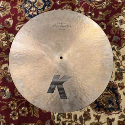 Zildjian 20" K Custom Flat Top Ride Cymbal 1998 - Present - Traditional image 1