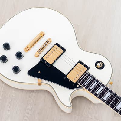 1990 Orville Les Paul Custom LPC-75 Alpine White Gibson-Licensed, Japan Terada image 8