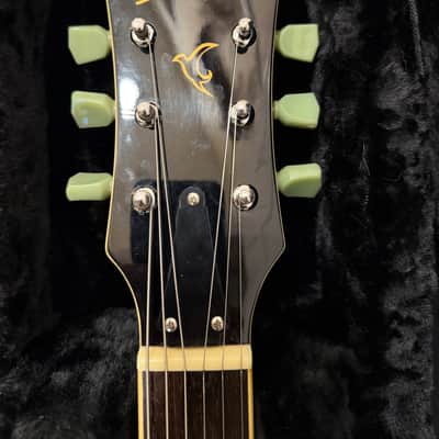 Stagg L320CS Electric Guitar with Case Flamed Cherry Sunburst image 2