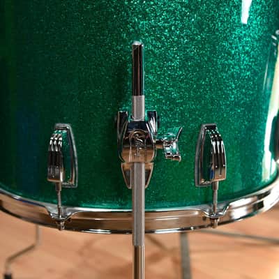 Ludwig Classic Maple 13/16/22 3pc. Drum Kit Green Sparkle image 6