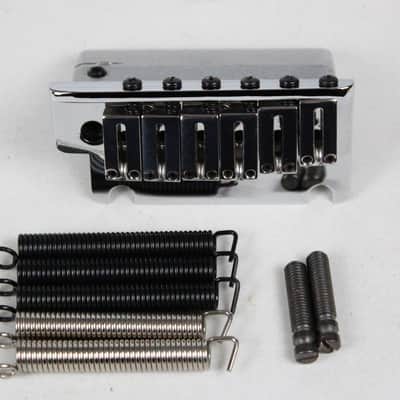2009 Vintage Fender American Deluxe Custom Classic Stratocaster Bridge Chrome USA Strat image 1