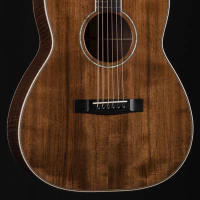 Huss & Dalton CM 12-Fret Custom Sinker Redwood and Flamed Black Walnut With Hide Glue NEW image 1