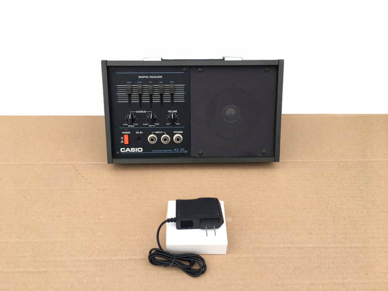 Casio AS-20 Vintage Keyboard Amplifier + Analog Chorus and Graphic EQ