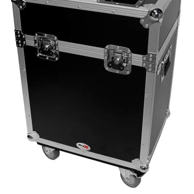 Flight Case w/ Wheels For (2) American DJ Inno Spot Pro Pearl Moving Head Lights image 1