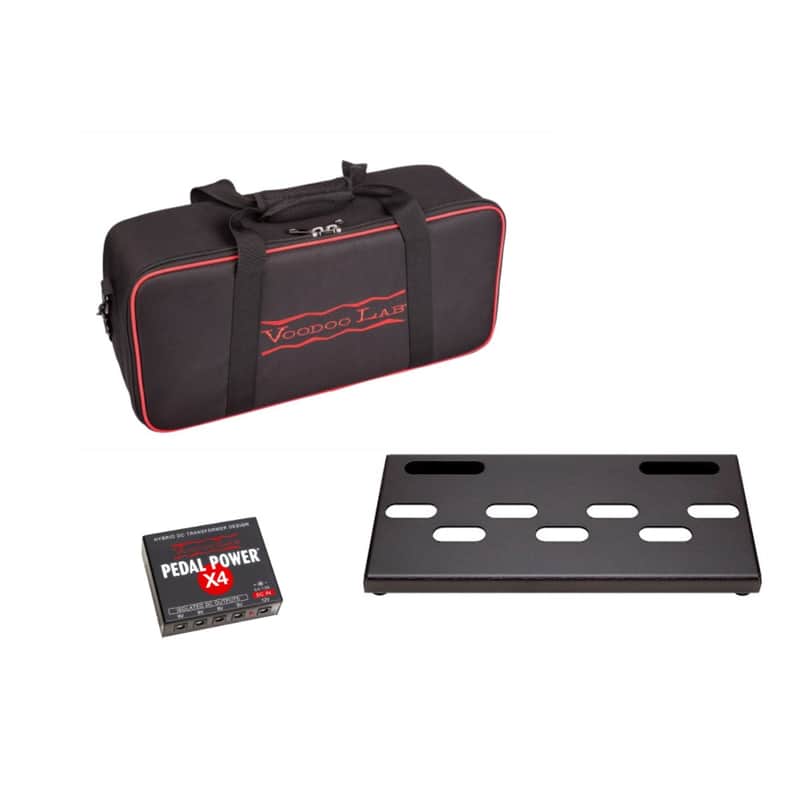 Voodoo Lab DBTX4 Dingbat Tiny Pedalboard with Pedal Power X4 image 1
