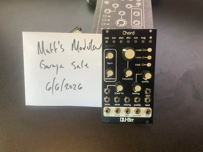 Qu-Bit Electronix Chord v2 | ModularGrid Eurorack Marketplace