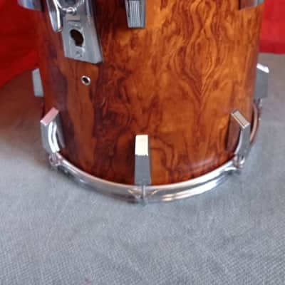 Sonor Signature 14"x14" Heavy Bubinga Rack Tom — 1983 (Date Code 300) — 100% Original image 7