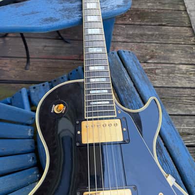Gibson Custom Shop "Pre-Historic" '57 Les Paul Custom Reissue 1991 - 1992 - Ebony image 8