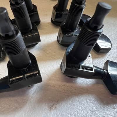 Martin 5 sets of new tuning Machines 2020 - Black image 13
