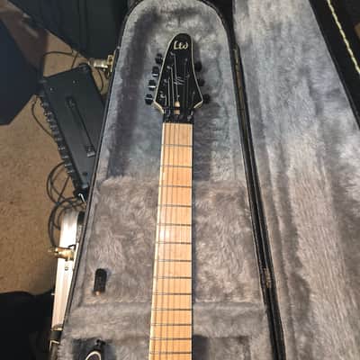 ESP LTD BS-7 Ben Savage Signature 2012 - 2015 - See Thru Black image 4