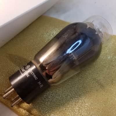 Ken-Rad Tight Matched Pair (2) 2A3 tNOS AT1000 TESTED Vacuum Tubes greyglass dual flat plate hifi Power Triode 1933-1936 image 1