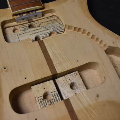 Rickenbacker 4001 Bass Project Husk 1970s Unfinished w/HSC image 12