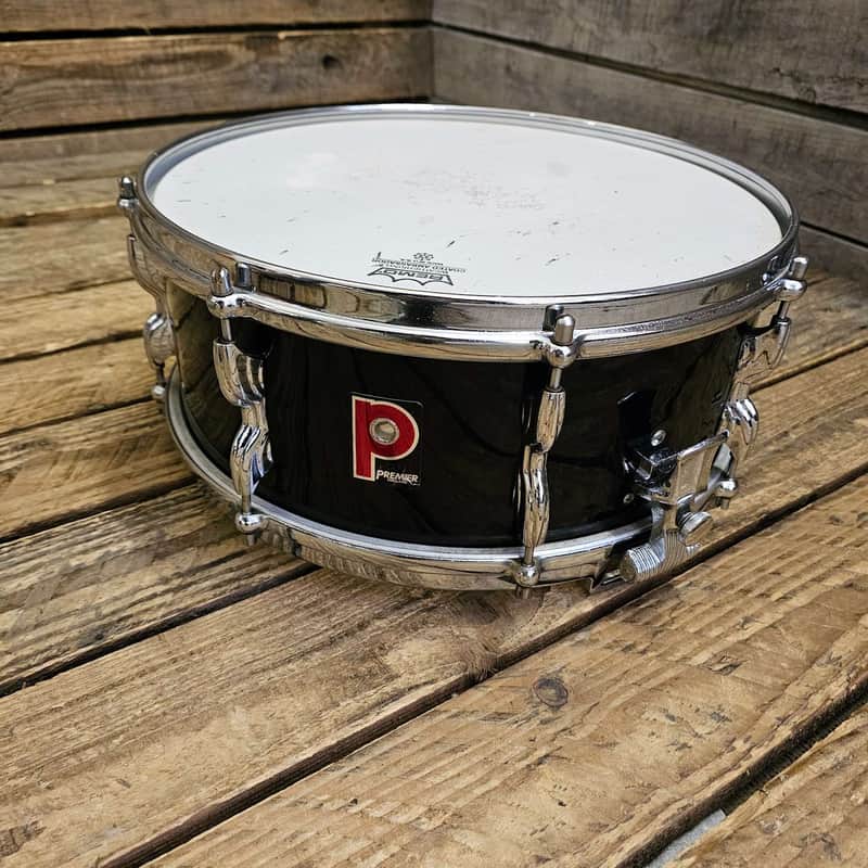 Snare Drum 14" Premier Royal Ace, Duro Black USED! RKDUR230426 image 1